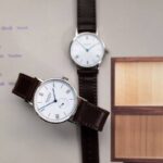 nomos glashuette ludwig quadrante smaltato bianco 2