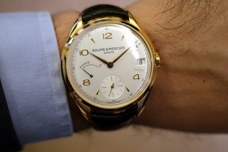The Baume & Mercier Clifton 8-Day Power Reserve 185th Limited Edition watch hands-on