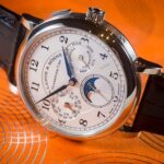 The A.Lange & Söhne 1815 Annual Calendar watch hands on