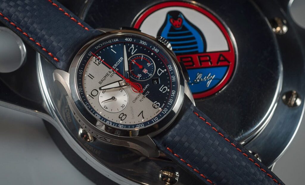 The Baume & Mercier Clifton Club Shelby Cobra Collection hands-on