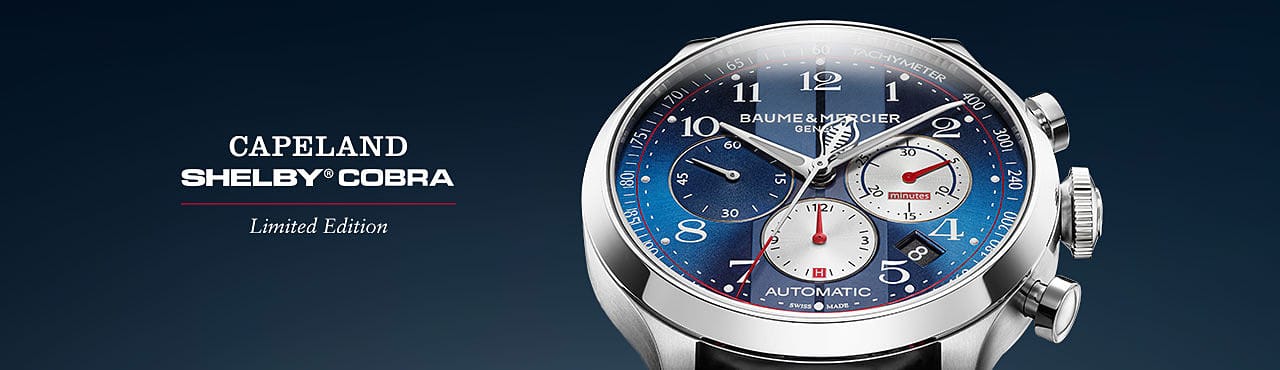 The Baume Mercier Capeland Shelby Cobra Limited Edition watch