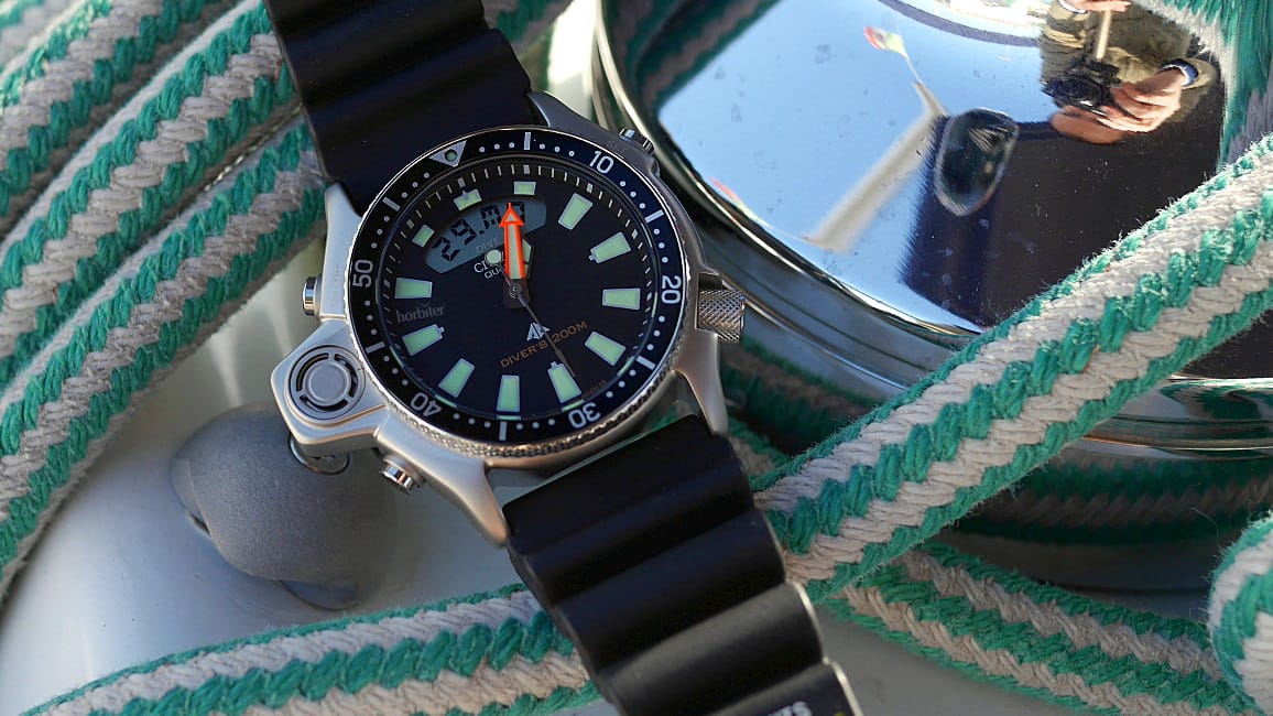 hands-on watch Aqualand The Citizen Promaster JP2000-8E