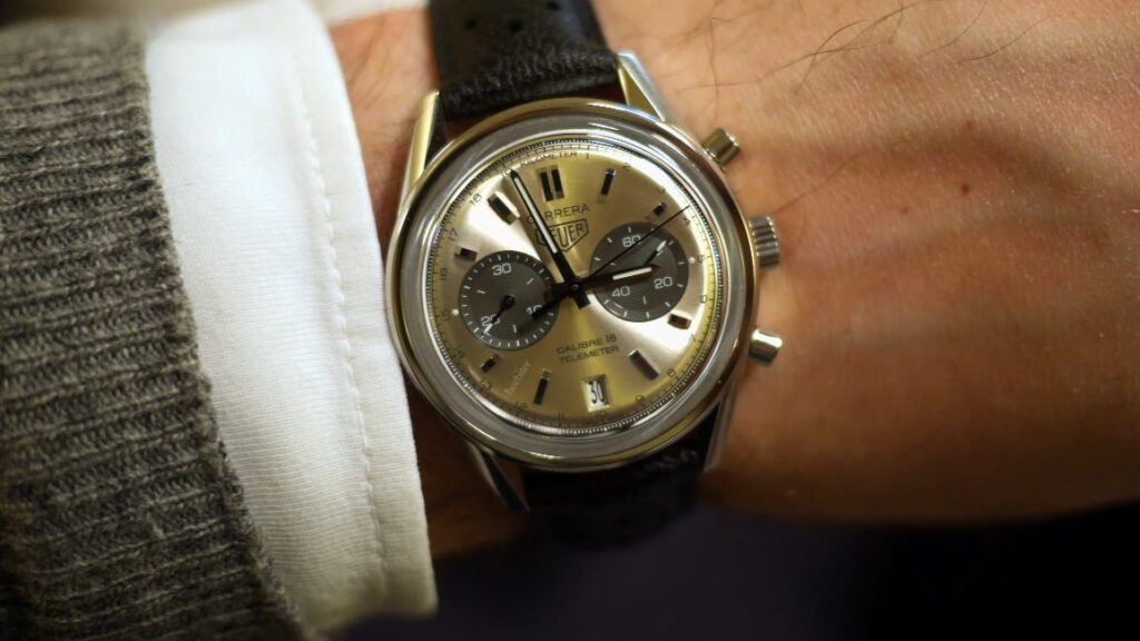 Heuer Carrera Calibre 18 Telemeter: the Heuers we like