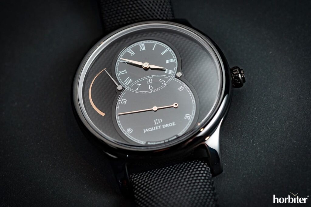 The Jaquet Droz Grande Seconde Ceramic watch hands-on