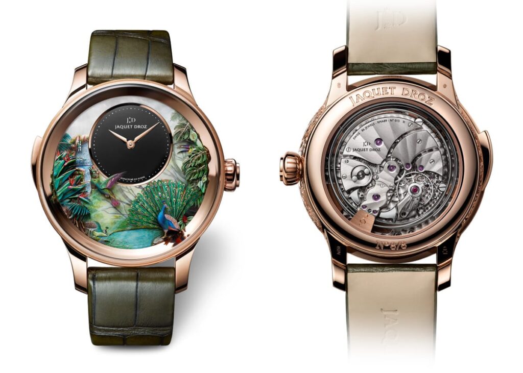 Anteprima: il Jaquet Droz Tropical Bird Repeater