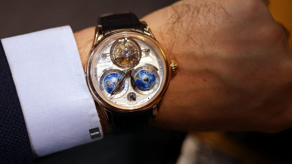 Montblanc Villeret Tourbillon Cylindrique Geosphères Vasco da Gama Limited Edition