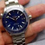 The Omega Seamaster Planet Ocean 600m Co-axial GMT Titanium