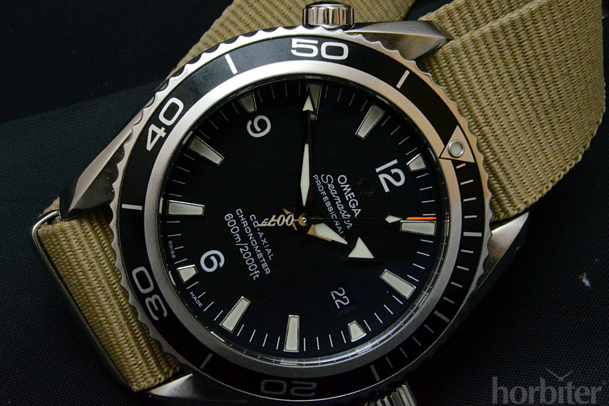 The Omega Planet Ocean Casino Royale watch hands-on