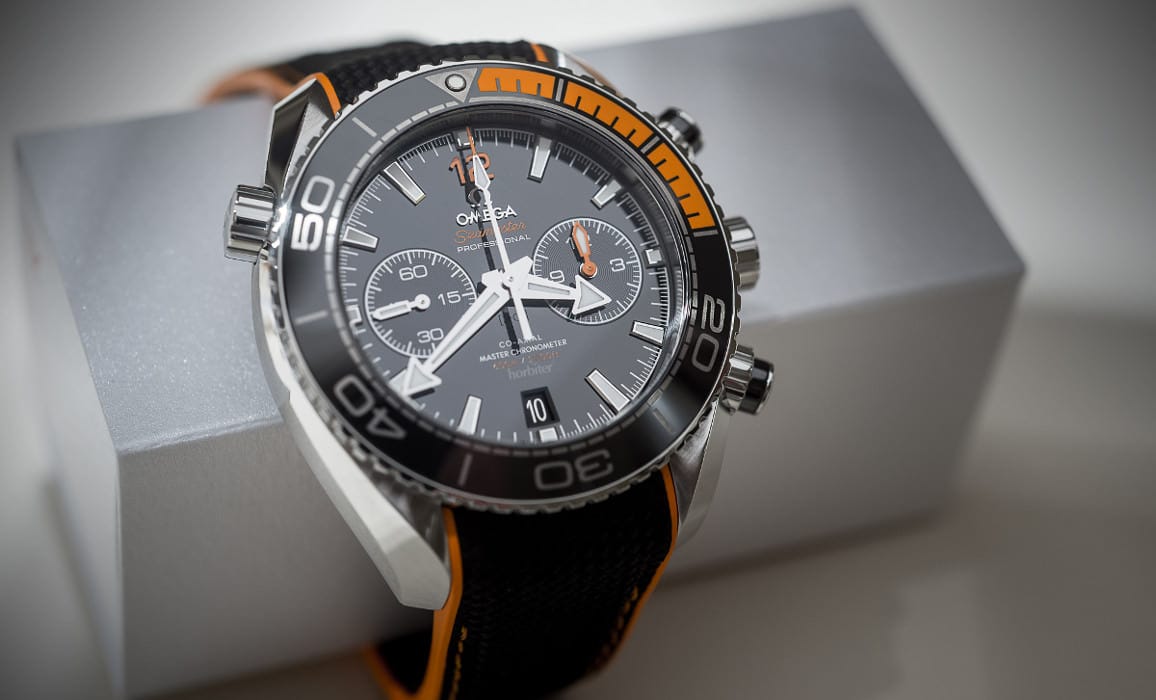 The Omega Seamaster Planet Ocean Master Chronometer watch