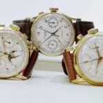 The Patek Philippe to be auctioned at Christie’s on display at Orologeria Luigi Verga