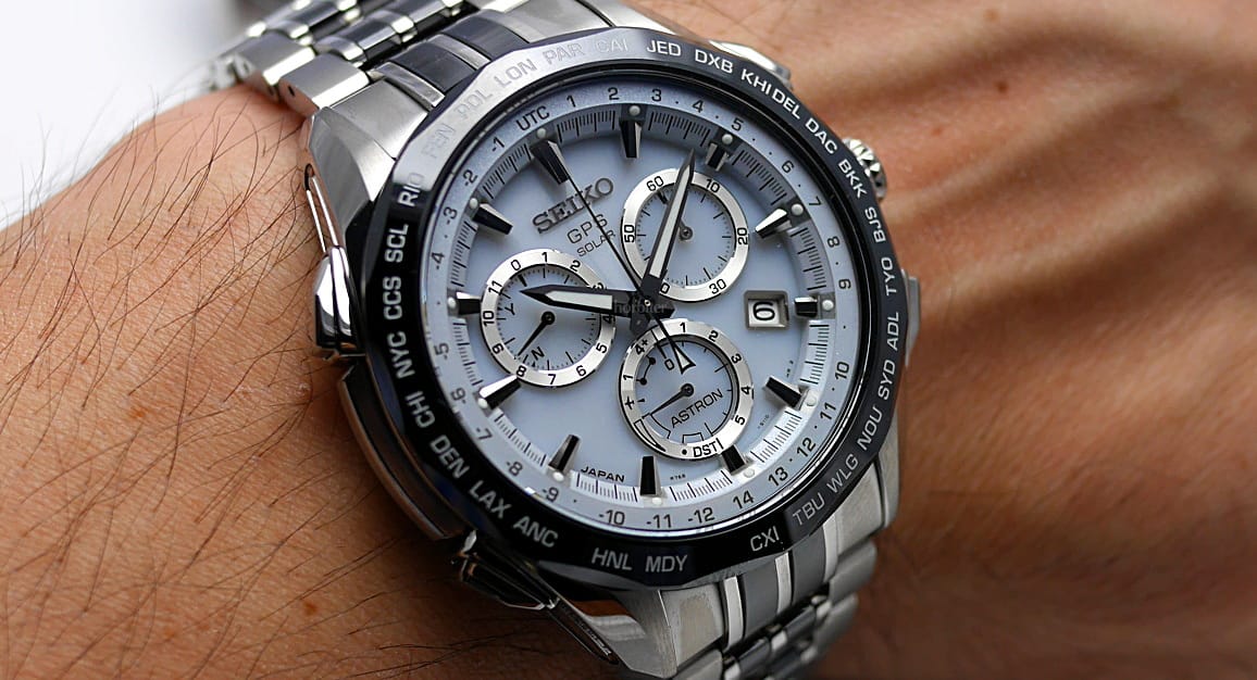 seiko astron gps solar chronograph