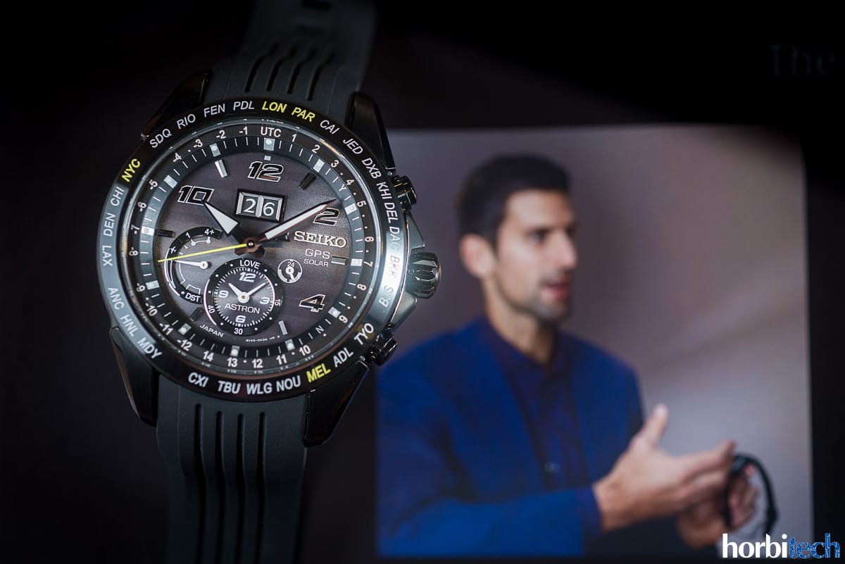 Seiko Astron GPS Solar Big Date Novak Djokovic Limited Edition