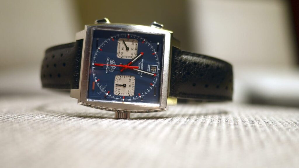 Heuer Monaco Calibre 11 Blue Dial Heritage Collection