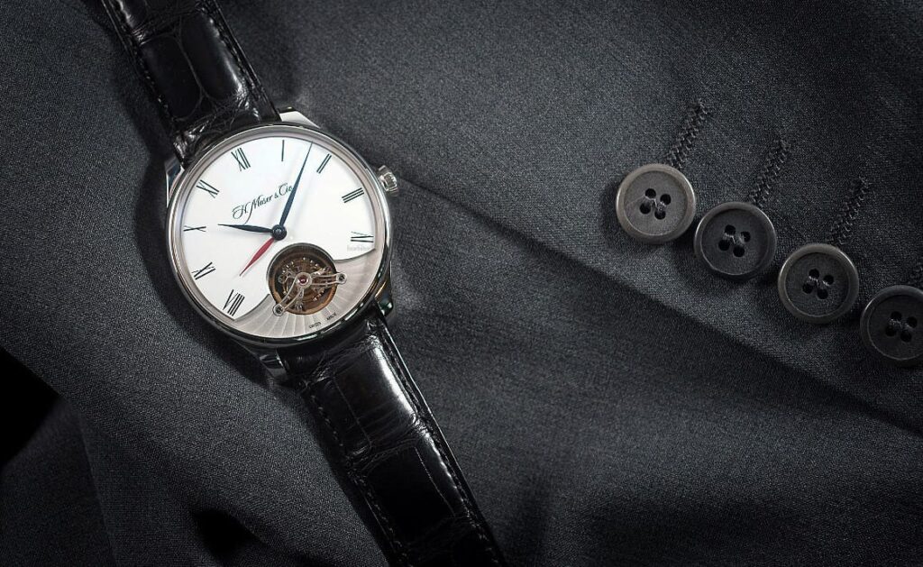 H Moser & Cie Venturer Tourbillon Dual Time