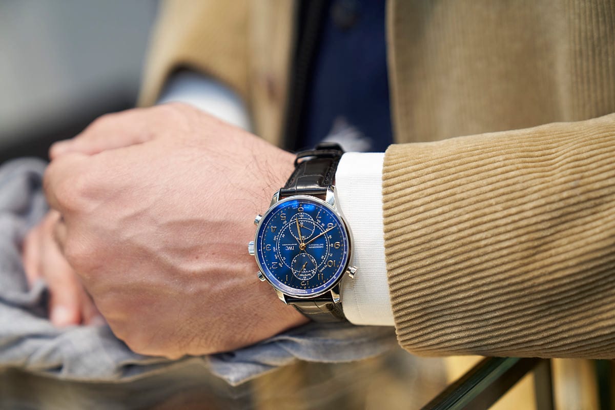 The IWC Portugieser Chronograph Rattrapante Edition Milano