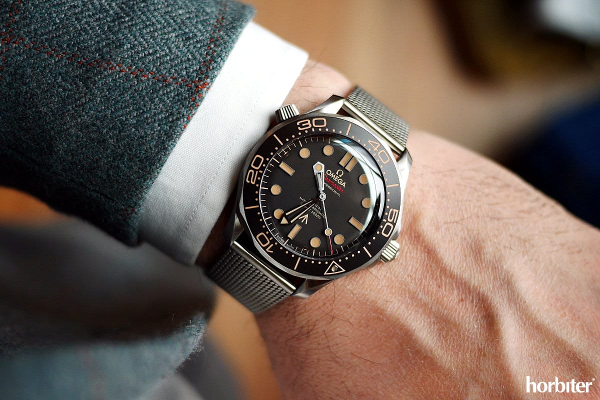 Omega Diver 300M 007 No Time Die the unveiling