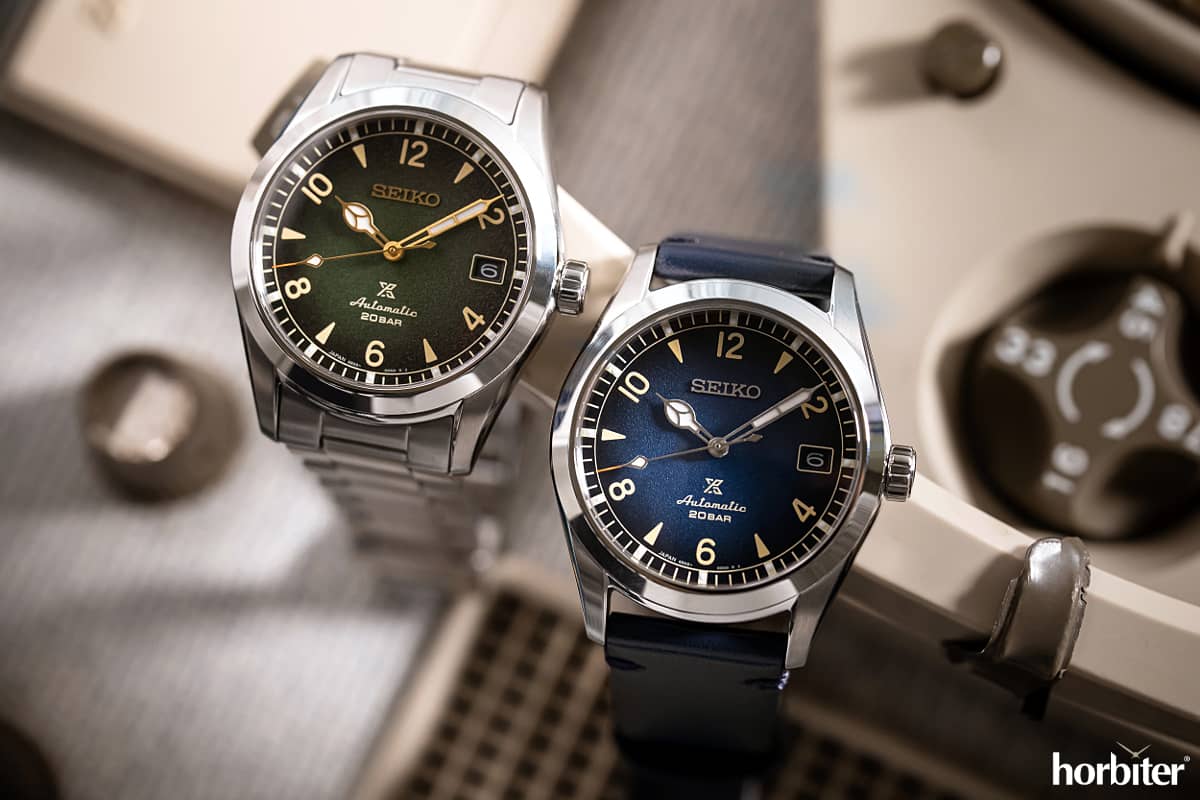 The Seiko Alpinist SPB155J1, SPB157J1, SPB159J1 watches hands-on