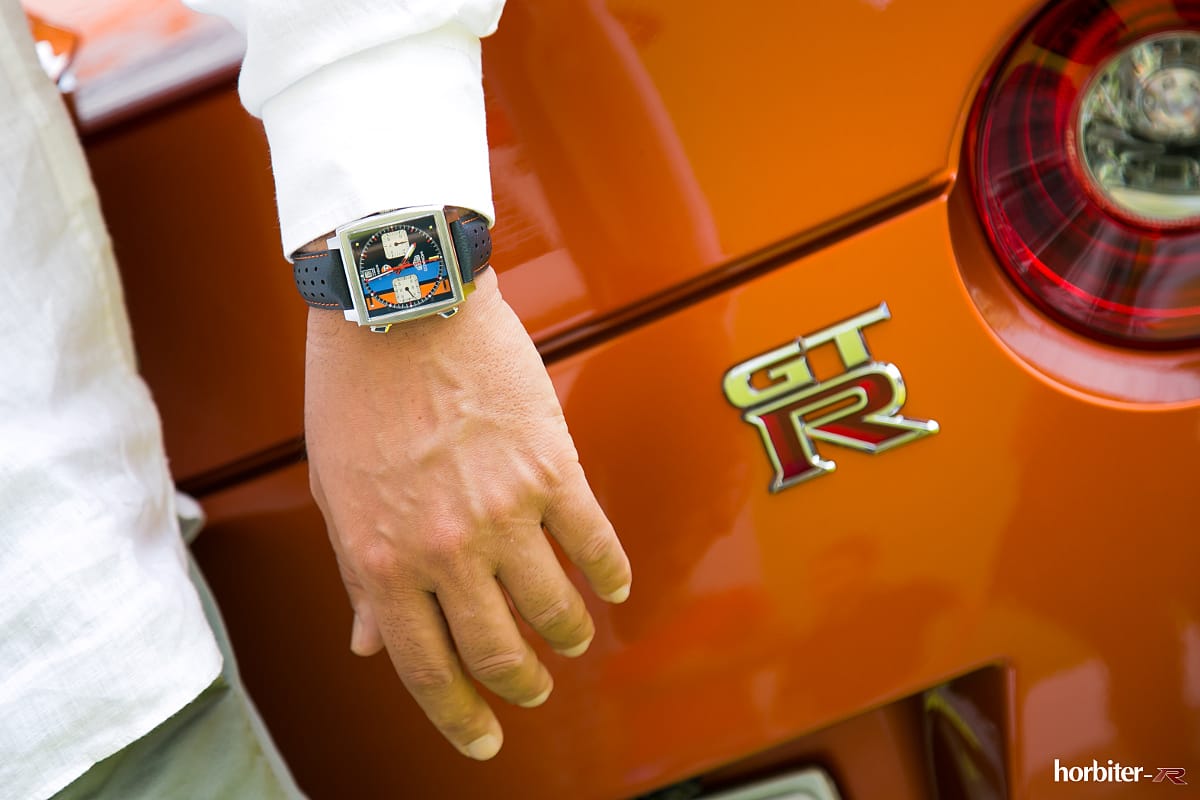 tag heuer monaco gulf edition calibre 11 nissan gt-r