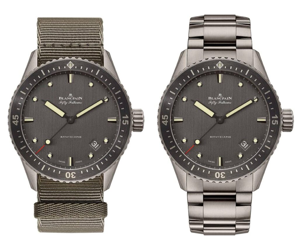 Blancpain Bathyscaphe in Titanio Grado 23, l’anteprima