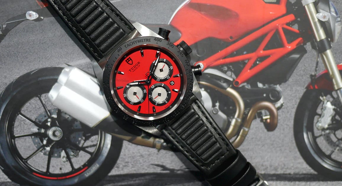 tudor fastrider chrono red dial