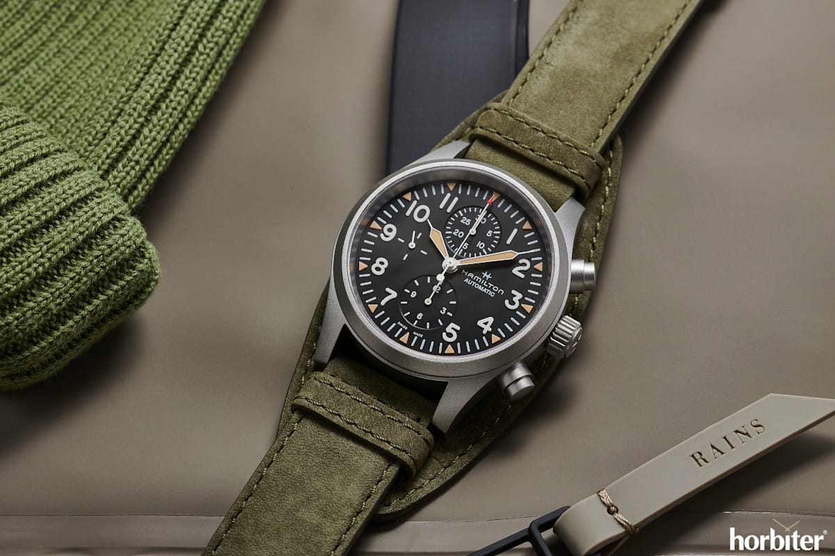 Hamilton's Khaki Field Titanium watch just got a serious upgrade