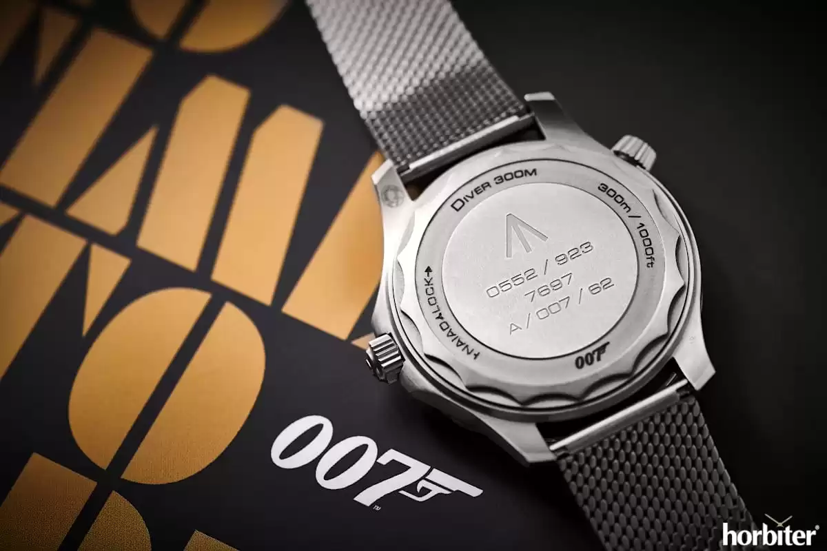 Omega 007 Seamaster Diver 300M Bond Limited Edition 8
