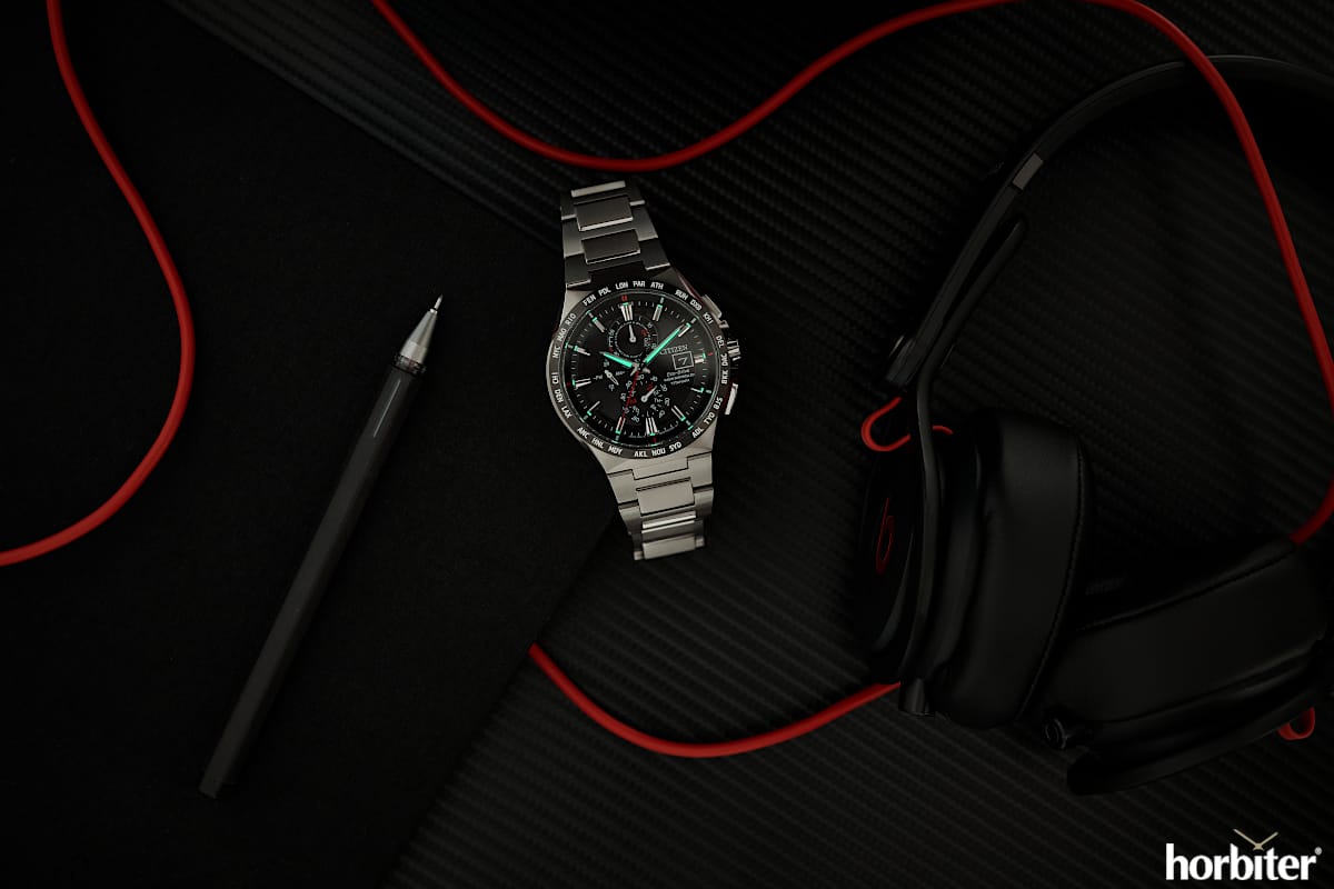 citizen radiocontrollato h800 sport super titanio at8234-85e due