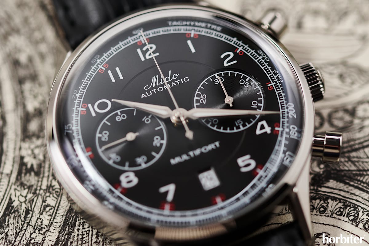mido multifort patrimony chronograph steel 5