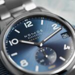 nomos club sport neomatik 42 blue