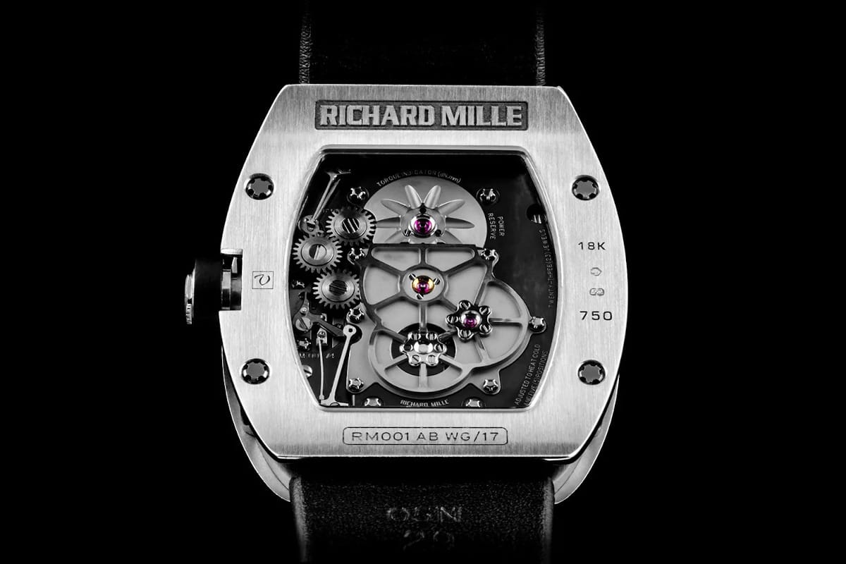 richard mille rm 001 tourbillon due