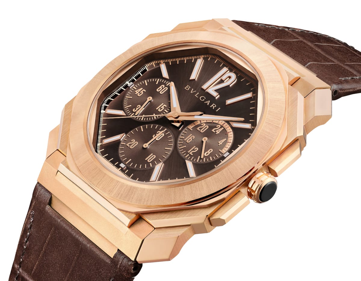 Bulgari Octo Finissimo Rose Gold Chronograph