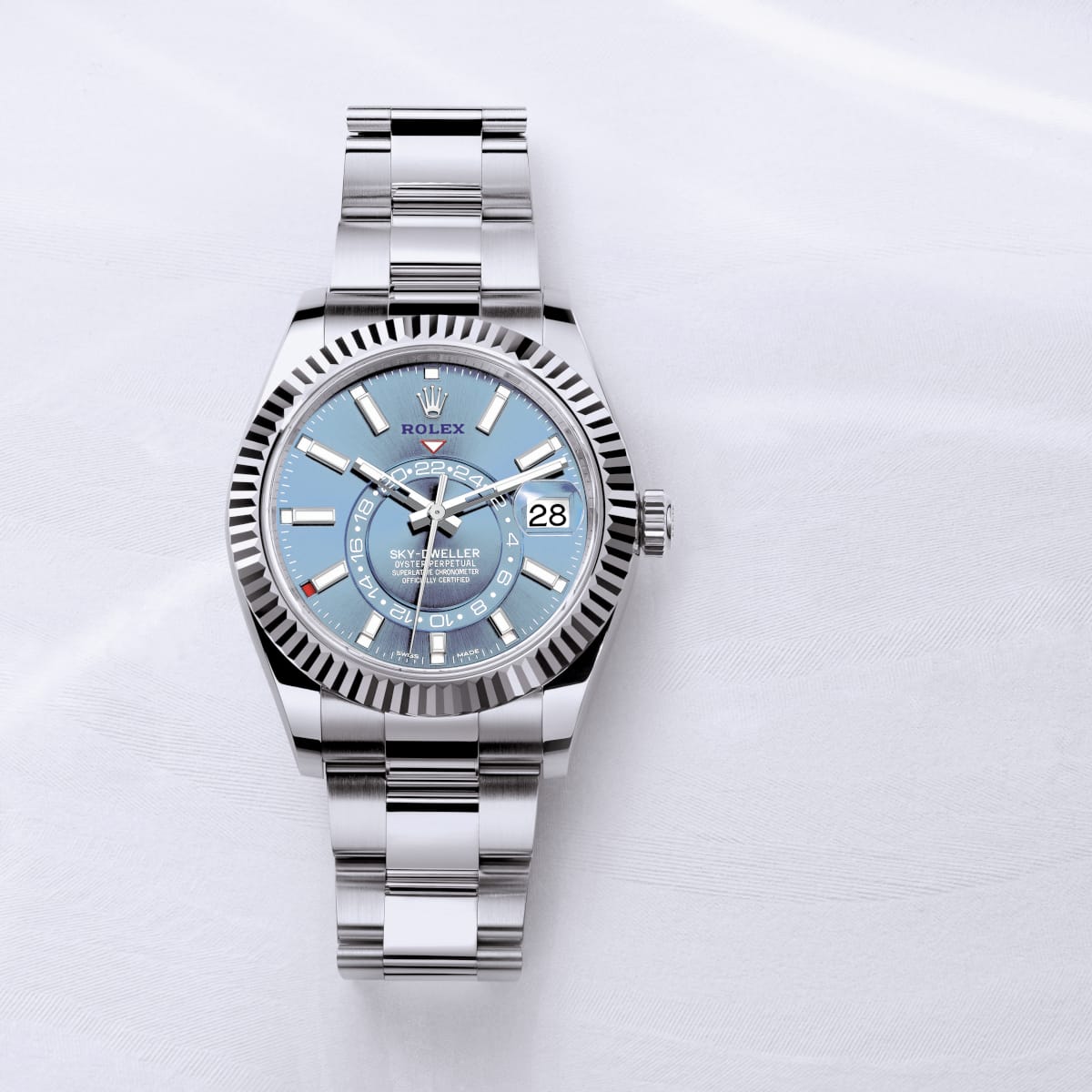 Rolex Sky Dweller 2022 10th anniversary platinum 2