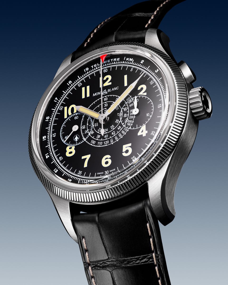 Montblanc 1858 The Red Arrow Minerva Monopusher Chronograph