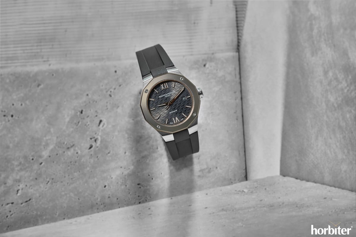 baume e mercier riviera steel titanium