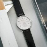 nomos tangente neomatik platinum grey