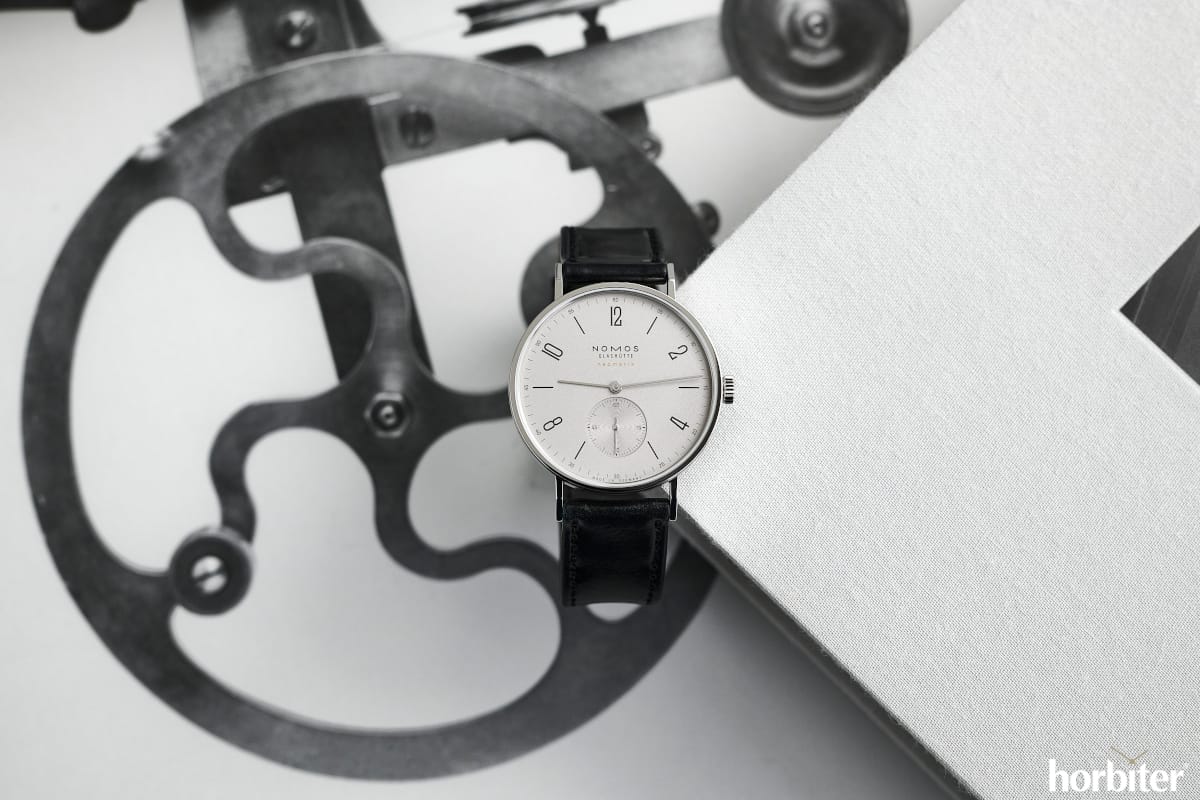 nomos tangente neomatik platinum grey 2