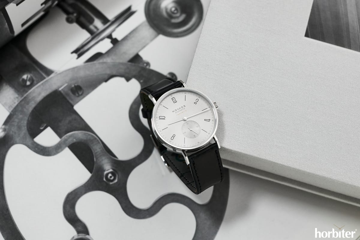 nomos tangente neomatik platinum grey 3