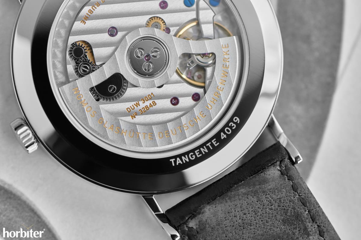 nomos tangente neomatik platinum grey 5