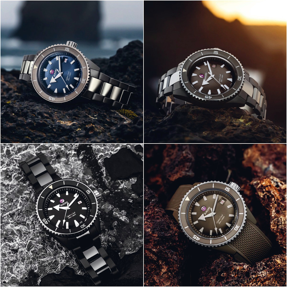 rado captain cook high-tech ceramic diver collection