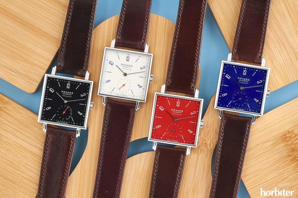 The Nomos Tetra neomatik 175 Years Watchmaking Glashütte watches hands-on