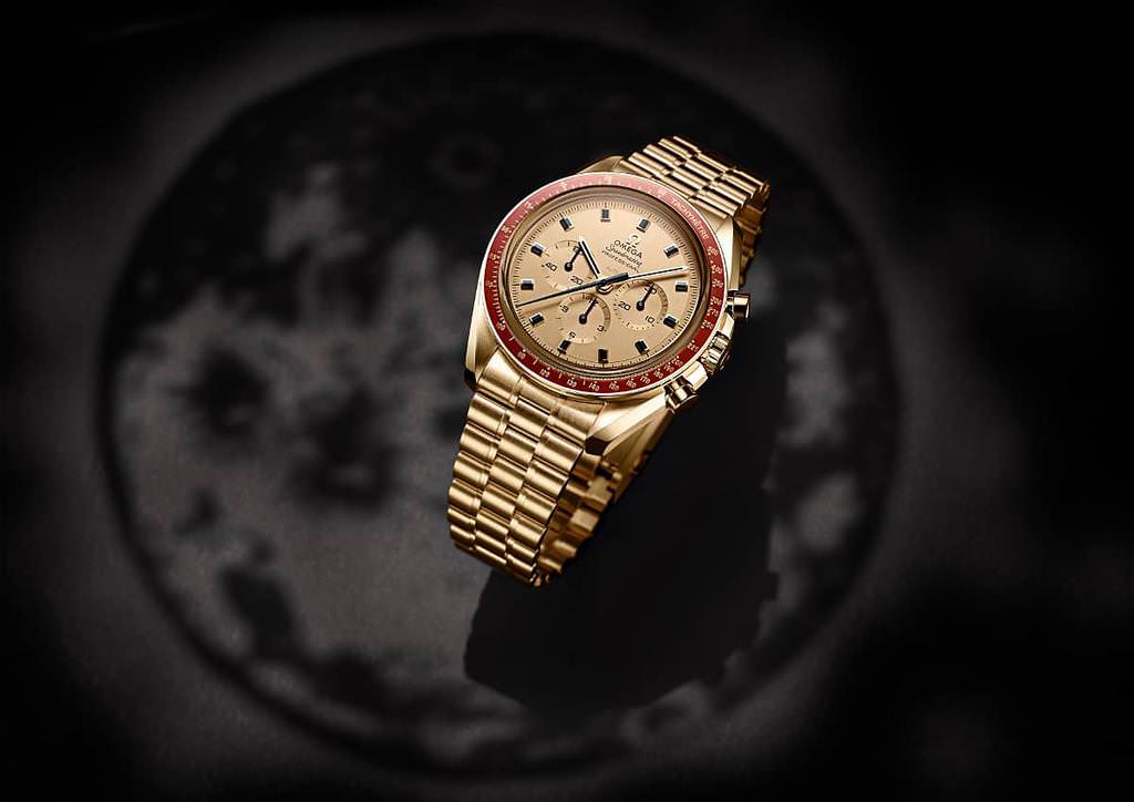 omega speedmaster apollo 11 50th anniversary moonshine gold limited edition 310-60-42-50-99-001-due