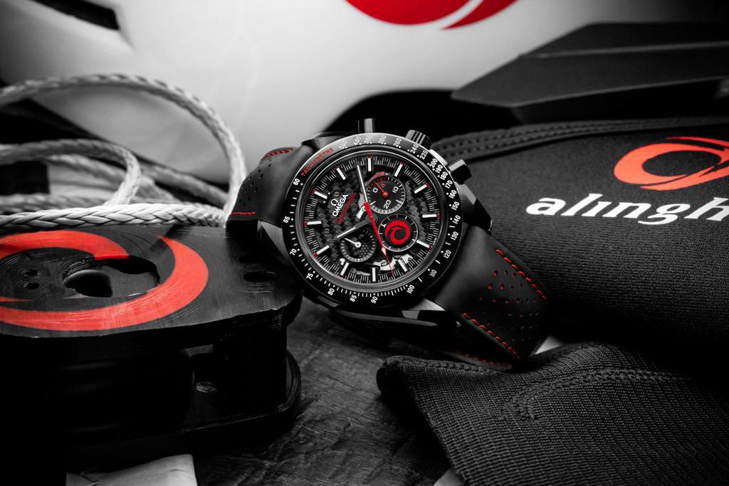 omega speedmaster dark side of the moon alinghi 3