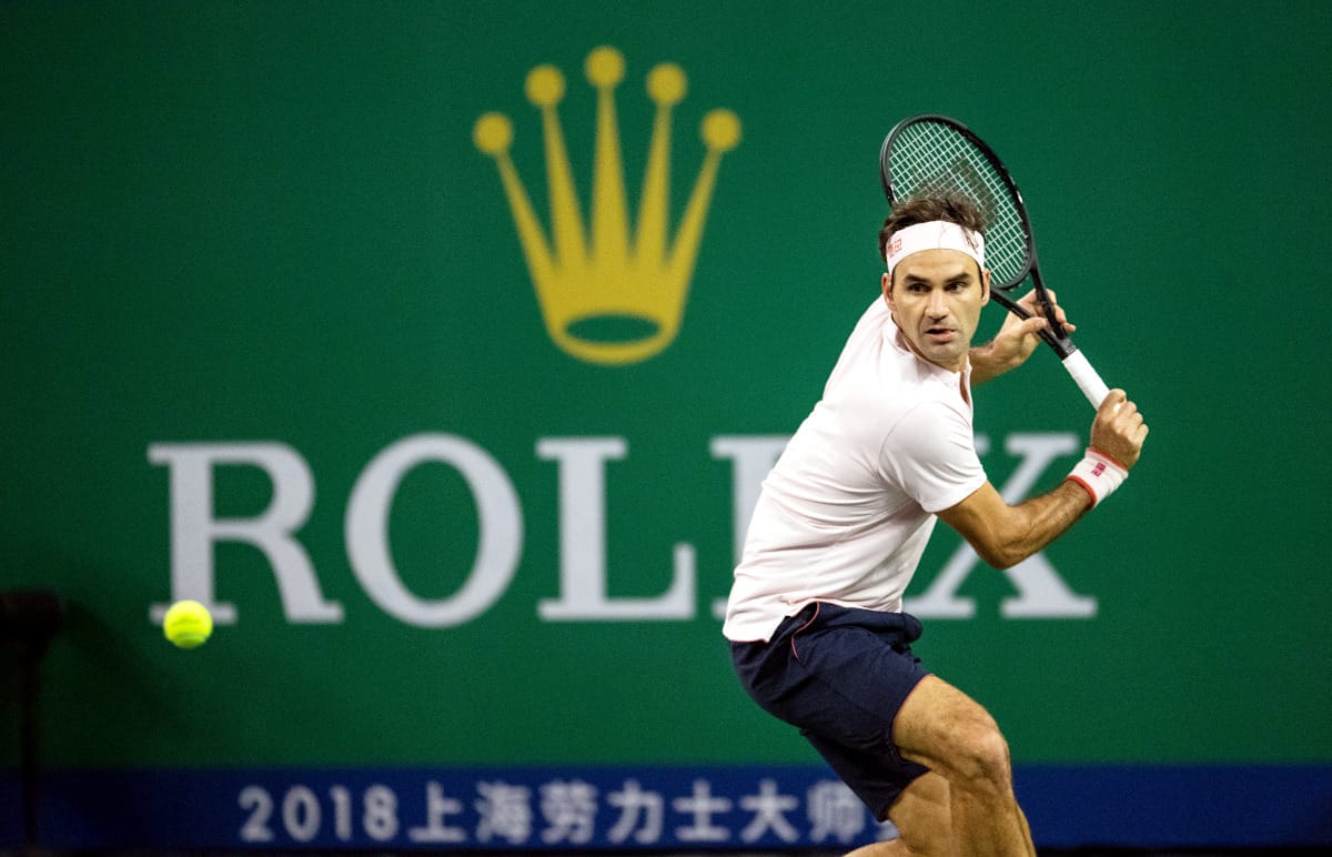 rolex federer