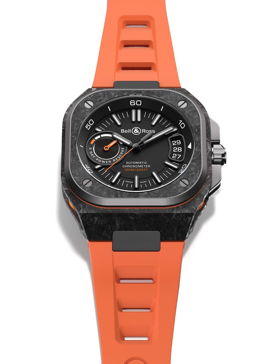 Bell Ross BR X5 carbon orange 1