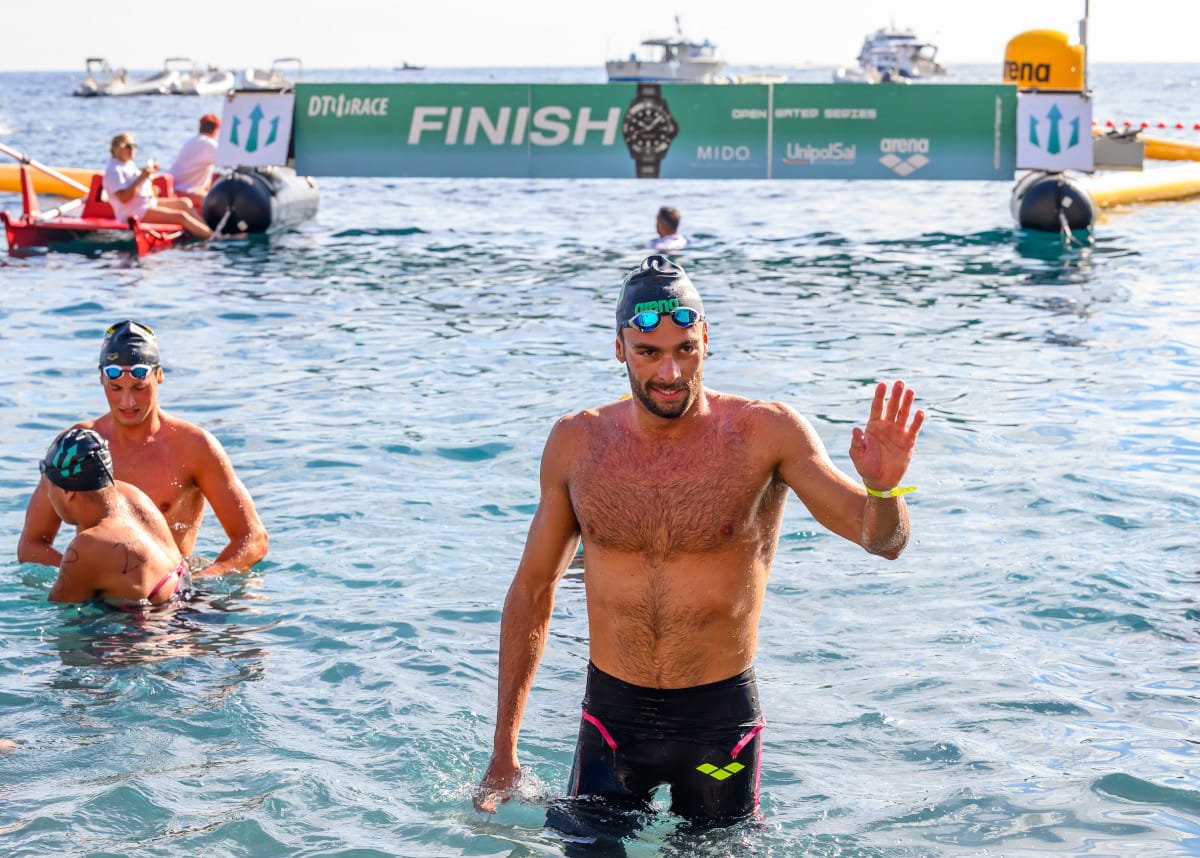 Mido è partner di Dominate The Water di Gregorio Paltrinieri