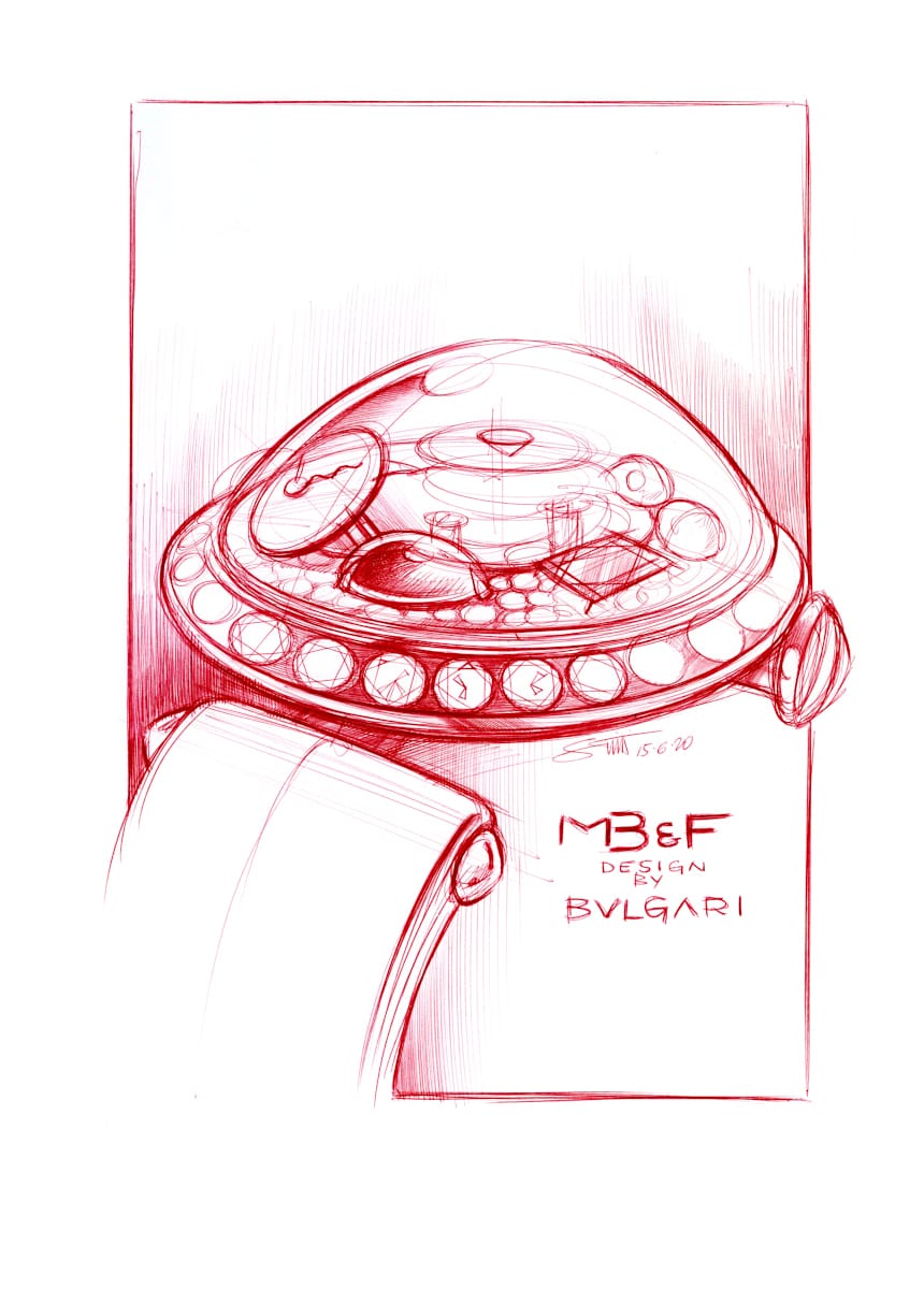 MBandF X Bulgari FlyingT Allegra Sketch