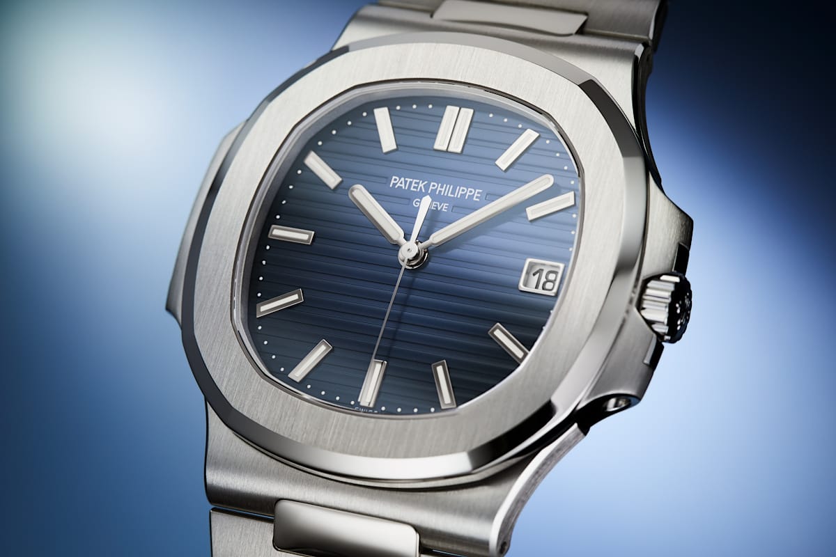 Patek Philippe Nautilus with a very special olive green Tiffany s