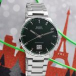 mido commander big date green dial 5