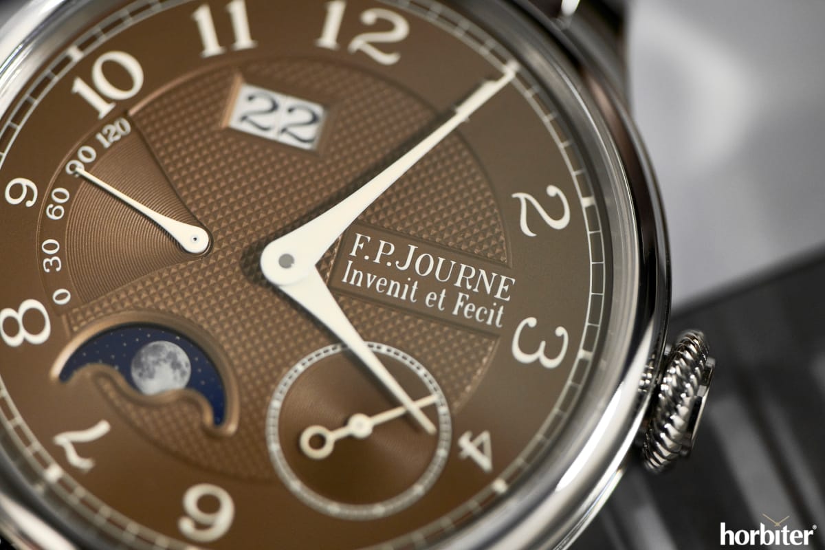 F.P.Journe Classique Automatique Lune Cadran Havana 2