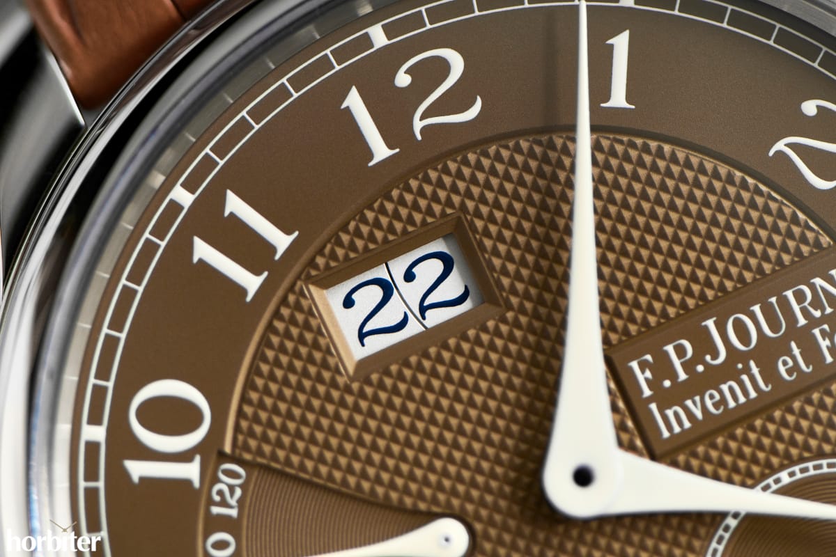F.P.Journe Classique Automatique Lune Cadran Havana 9